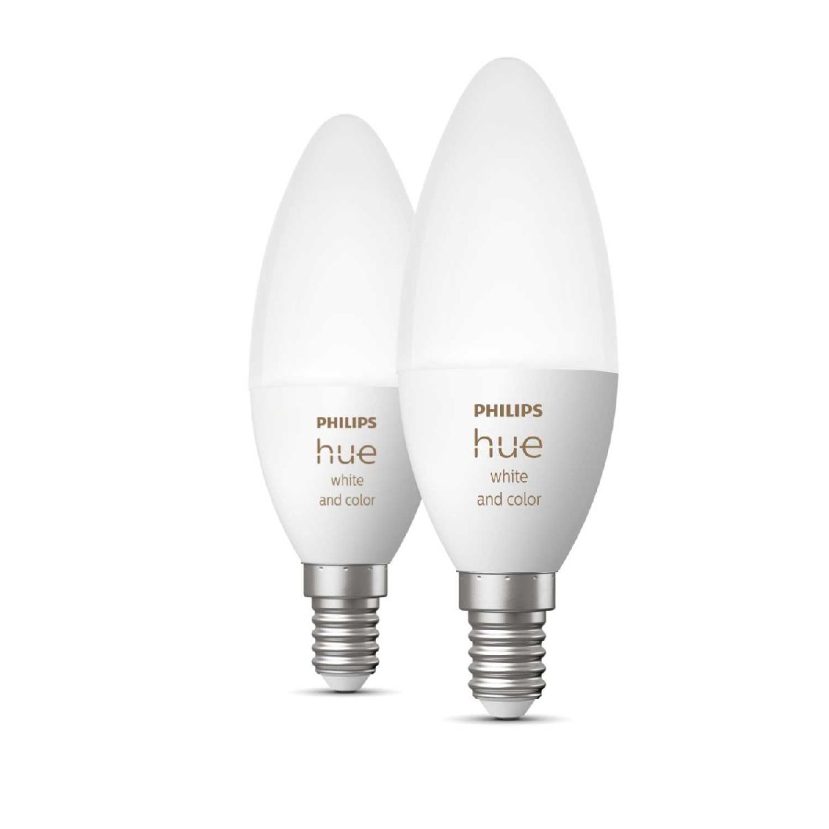 Набор из 2 ламп Philips Hue WCA E14 5,3W 2000/6500K 929002294210 в Санкт-Петербурге