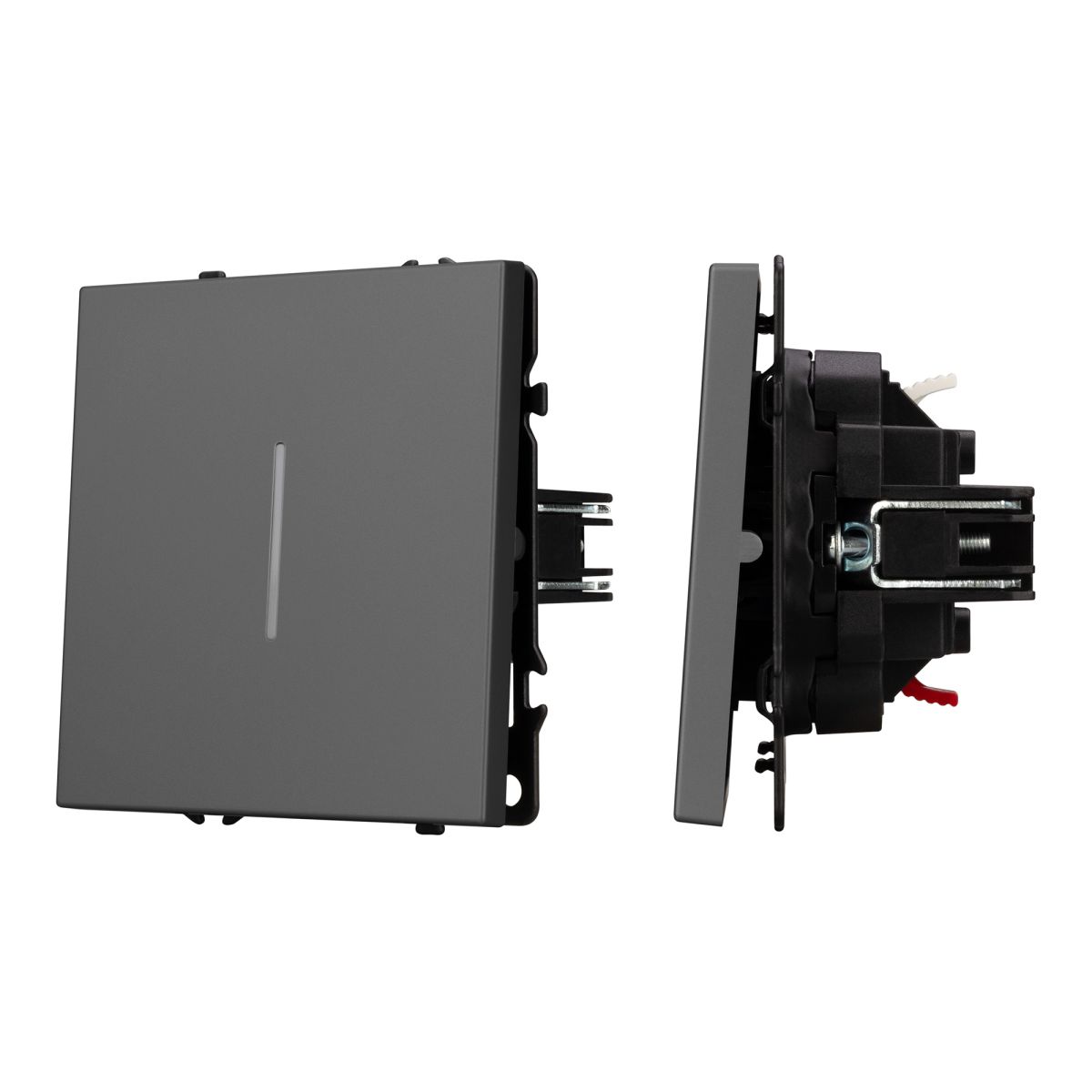 Выключатель 1 кл подсветка софт-тач серый базальт Arlight SWT-MK01-SFPL-L-GR (250V, 10A) 054260(1) в #REGION_NAME_DECLINE_PP#