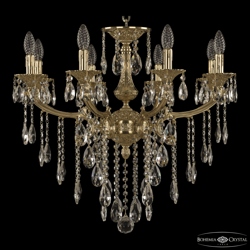 Подвесная люстра Bohemia Ivele Crystal Verona 72116/8/210 B G в Санкт-Петербурге