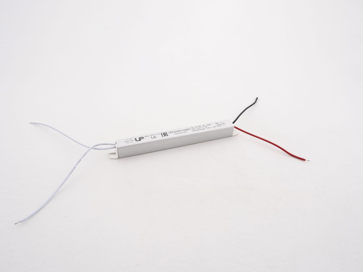 Блок питания LEDS POWER 24Вт 24В Super Slim 390102 в Санкт-Петербурге