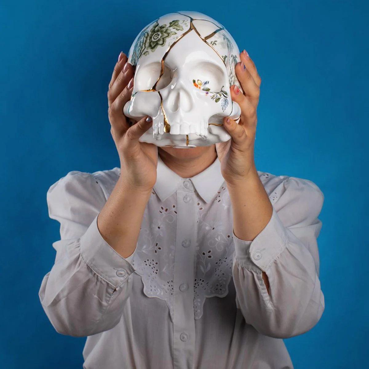 Статуэтка Skull Seletti Kintsugi 9943 в Санкт-Петербурге
