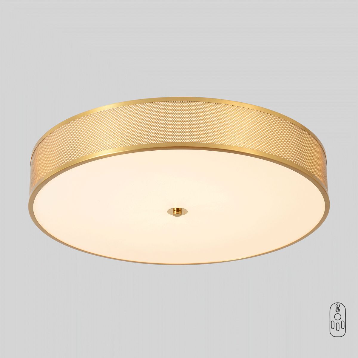 Потолочный светильник цилиндрический цилиндр Crystal Lux BUTTON PL40W LED в Санкт-Петербурге