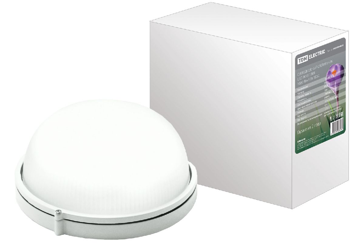 Настенно-потолочный светодиодный светильник TDM Electric LED ЖКХ 1301 SQ0329-0020 в Санкт-Петербурге