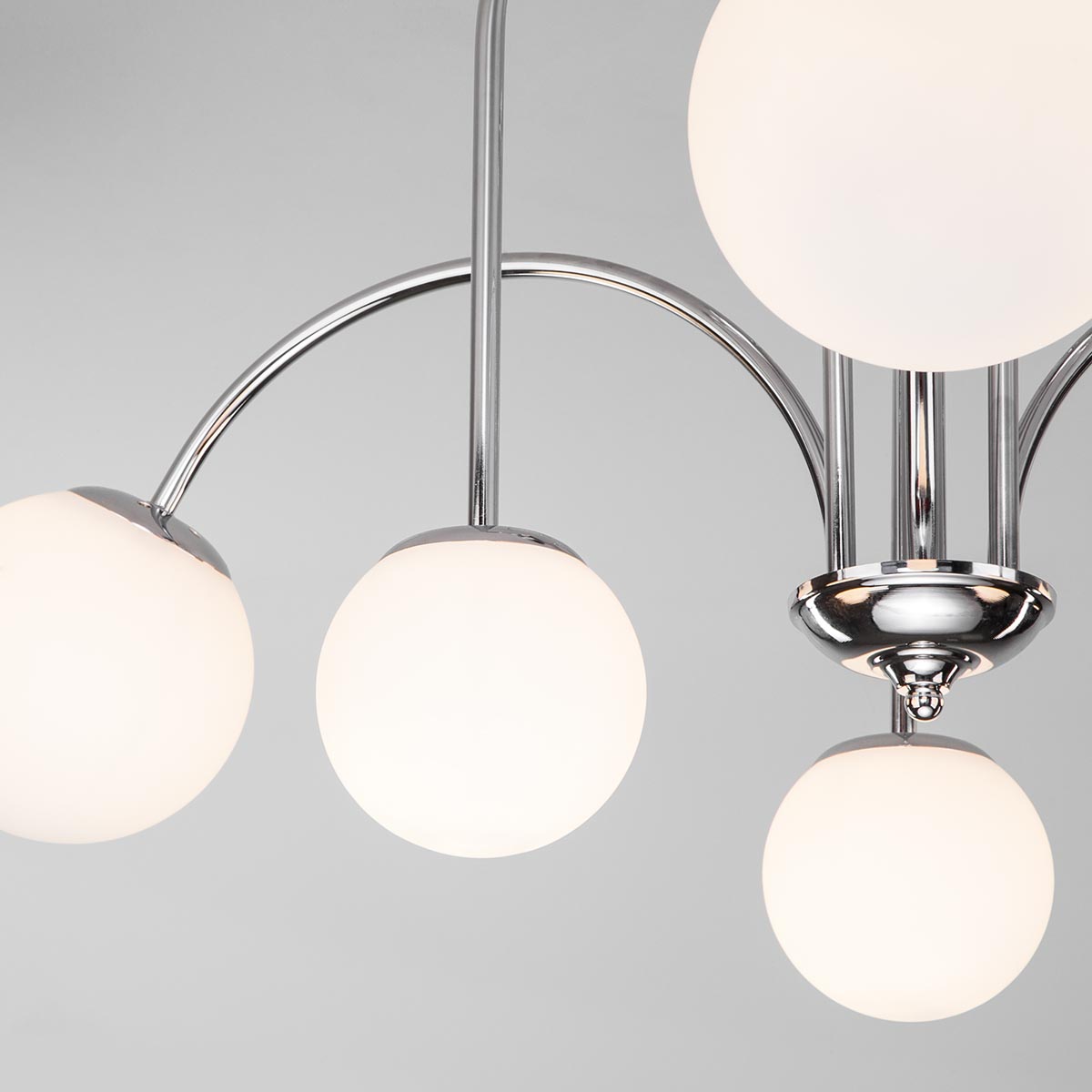 Потолочная люстра Eurosvet Alix 30177/6 хром Smart a055500 в Санкт-Петербурге