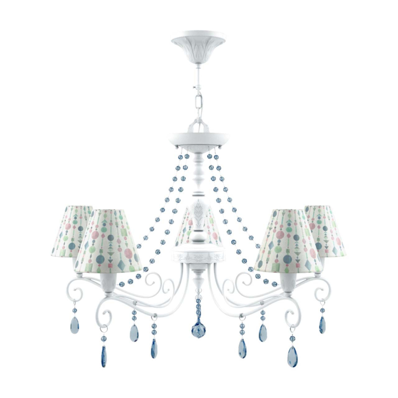Подвесная люстра Lamp4you Provence E4-05-WM-LMP-O-17-CRL-E4-05-GB-UP в Санкт-Петербурге