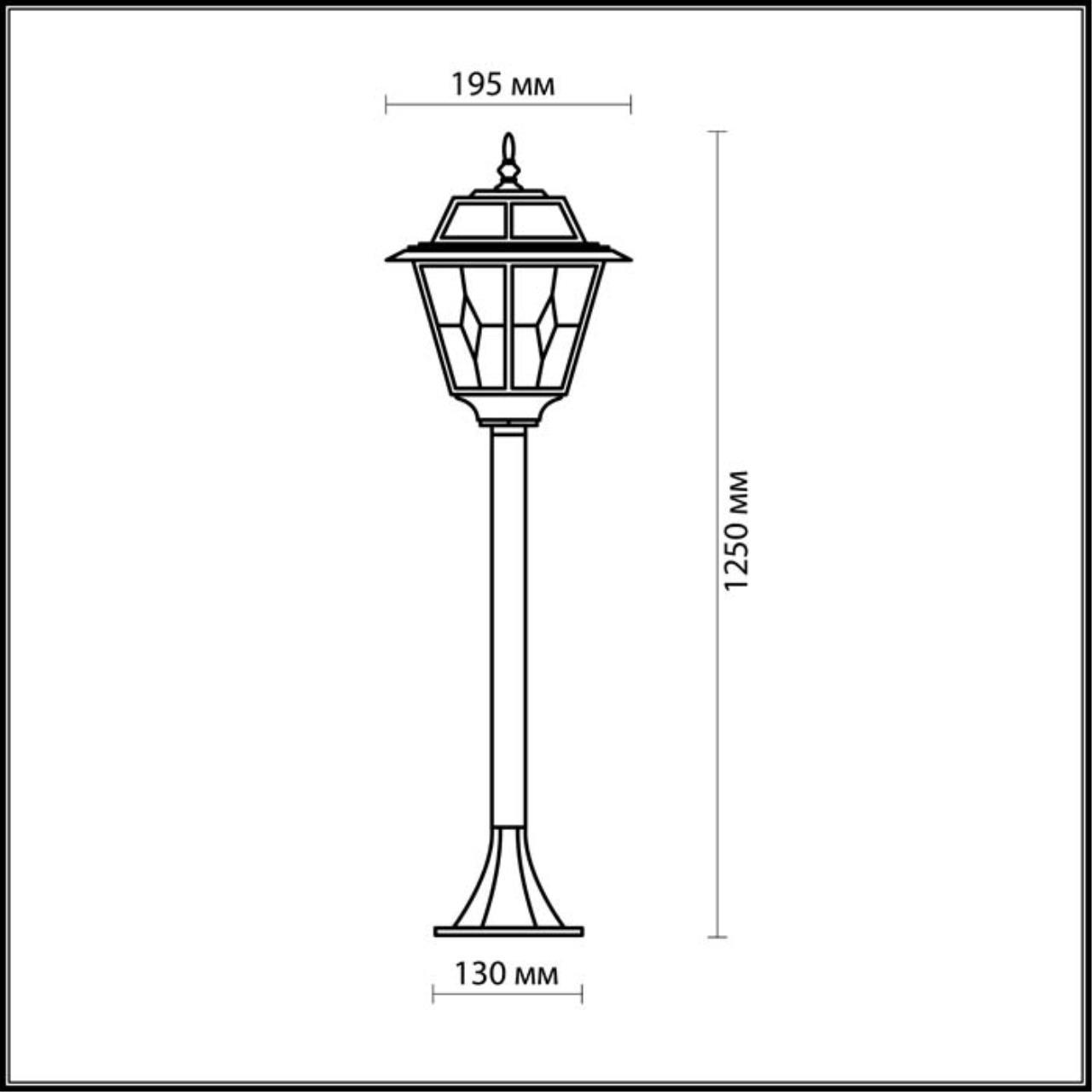 Уличный светильник Odeon Light Outer 2318/1F в Санкт-Петербурге