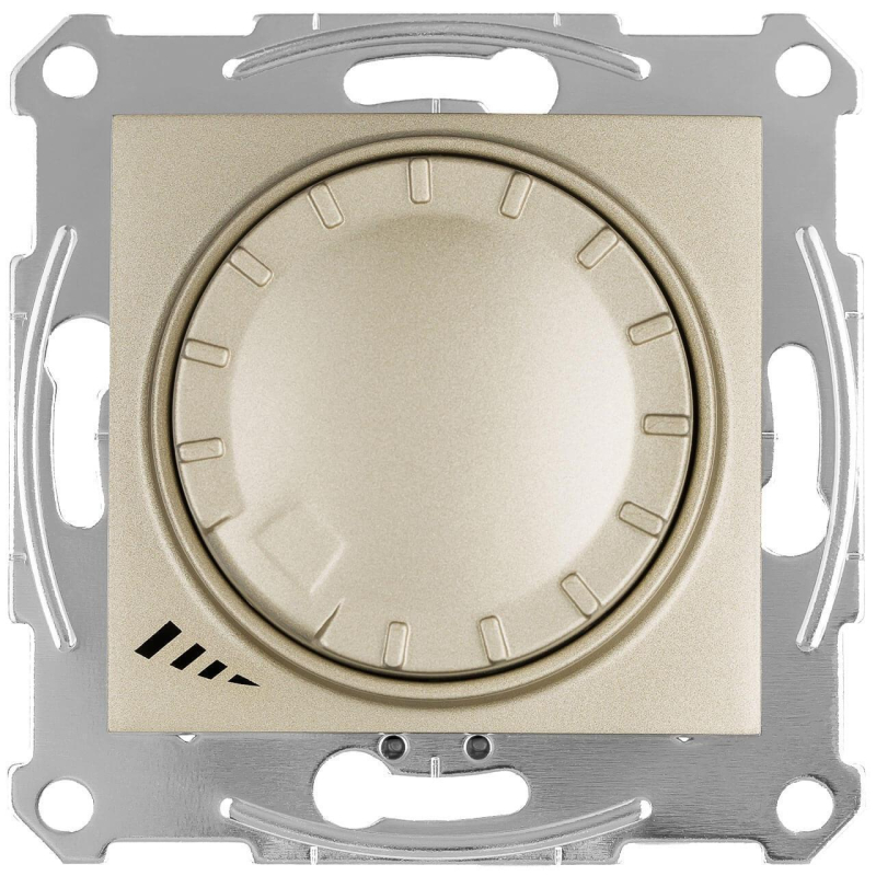Диммер поворотно-нажимной универсальный Schneider Electric Sedna 4-400W SDN2201268 в Санкт-Петербурге