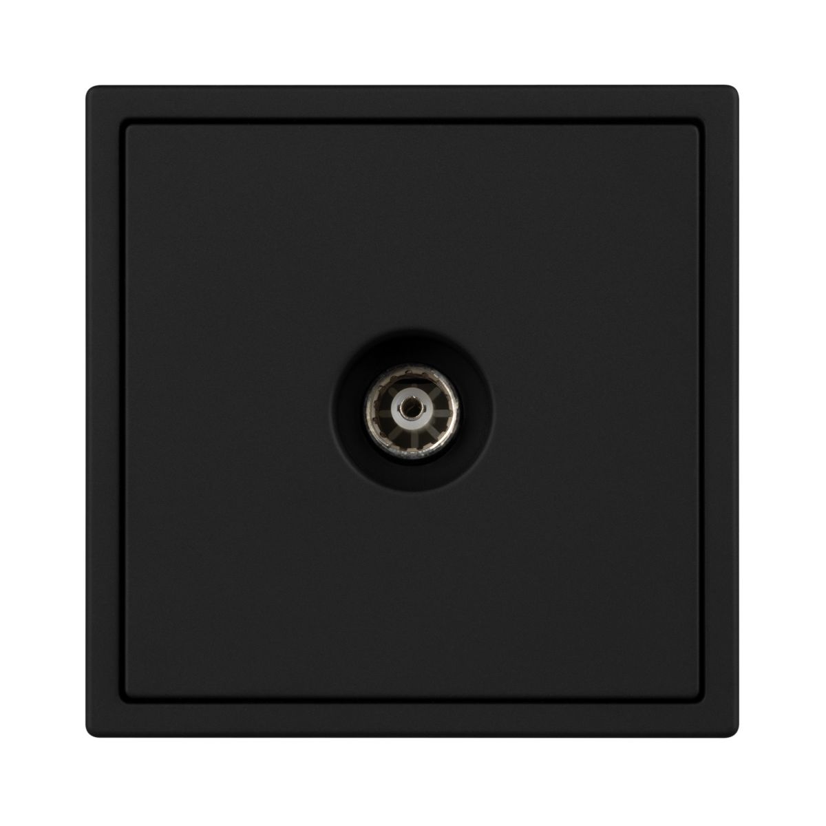 Механизм телевизионной розетки Arlight SCT-NOBE-MTV1-SFPL-BK (Черный оникс) 054293 в Санкт-Петербурге