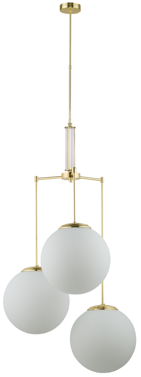 Люстра на штанге Kutek Mood Artu Glass ART-ZWD-3(Z)G350 в #REGION_NAME_DECLINE_PP#