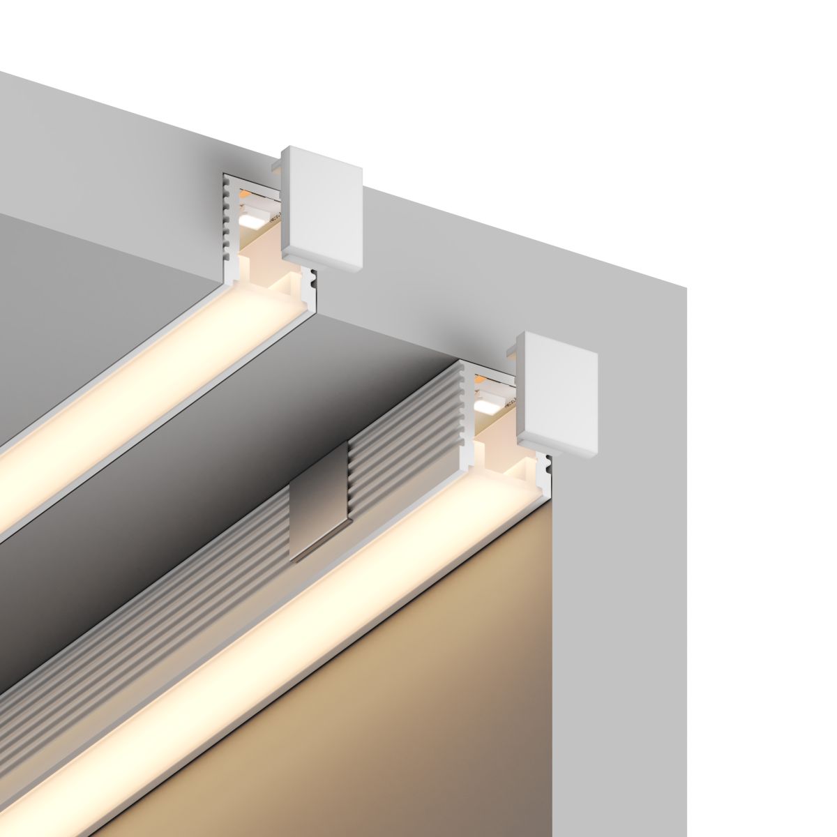 Накладной профиль для светодиодной ленты Hesby Lighting Line HSBL_0198 в Санкт-Петербурге