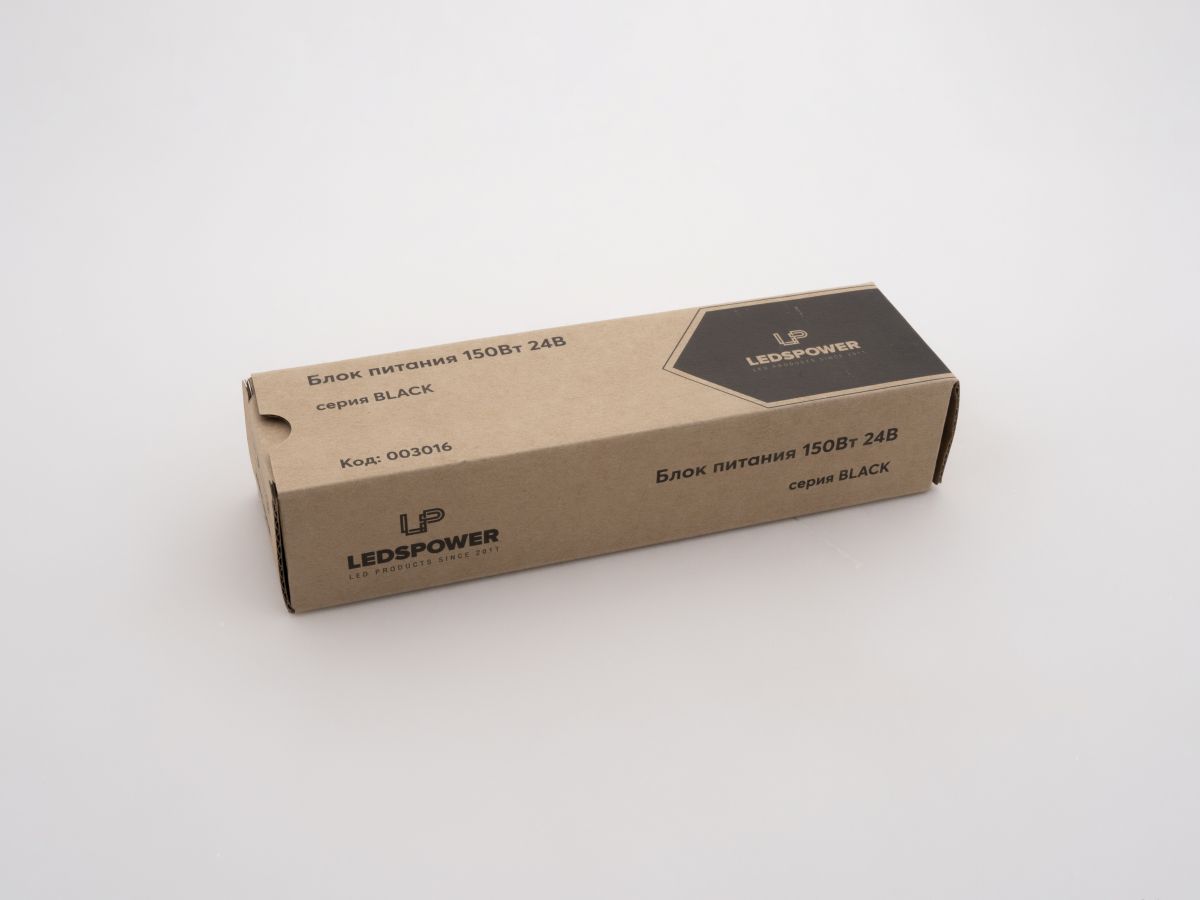 Блок питания LEDS POWER 150Вт 24В BLACK 003016 в Санкт-Петербурге