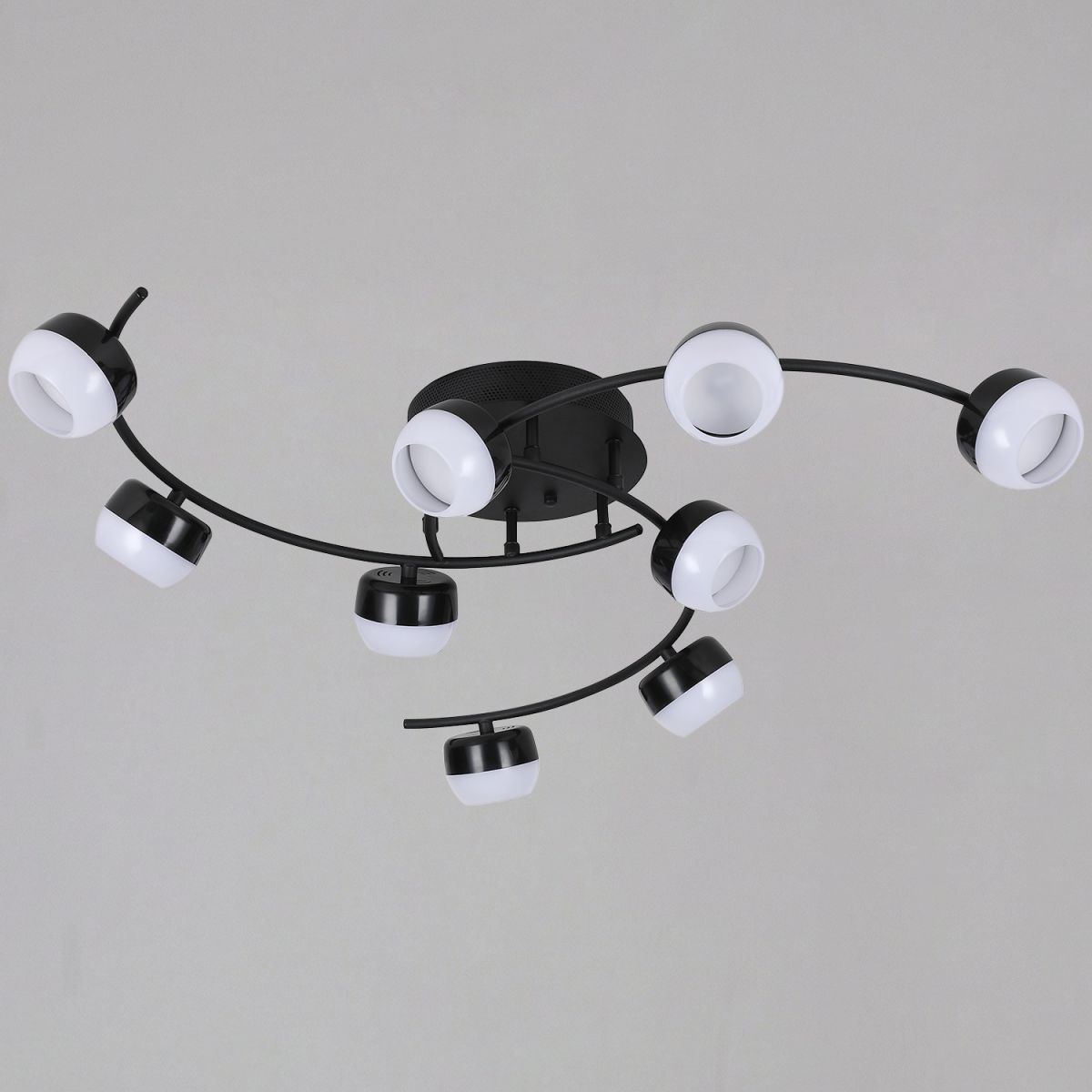 Потолочная люстра Reluce 90590-0.3-09 Black в Санкт-Петербурге