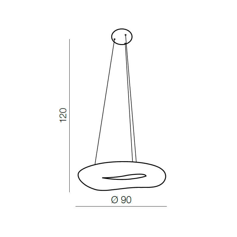 Подвесная люстра Azzardo Donut pendant 91 AZ2061 в Санкт-Петербурге