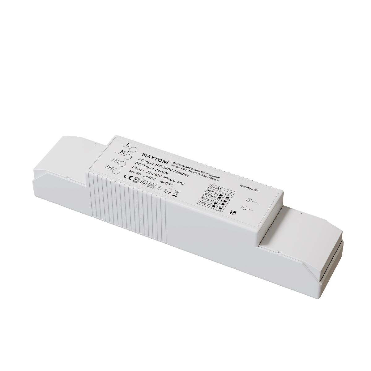 Блок питания Maytoni 22-28Вт DC23-40В IP20 Dali PSL-DL40-S-550-700mA в Санкт-Петербурге