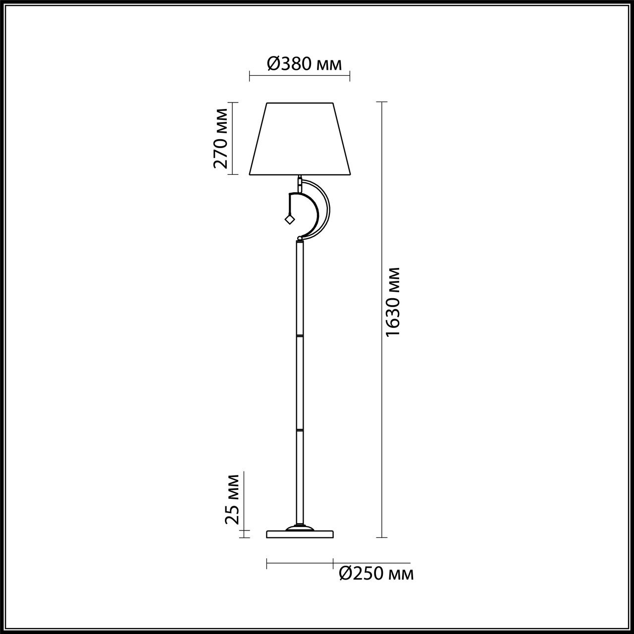 Торшер Lumion Leah 4469/1F в Санкт-Петербурге