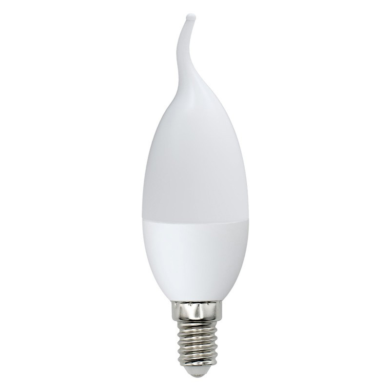 Лампа светодиодная (UL-00003809) Volpe E14 9W 3000K матовая LED-CW37-9W/WW/E14/FR/NR в Санкт-Петербурге