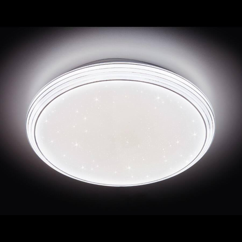 Потолочный светодиодный светильник Ambrella Light Orbital Air F14 WH 72W D400 в Санкт-Петербурге