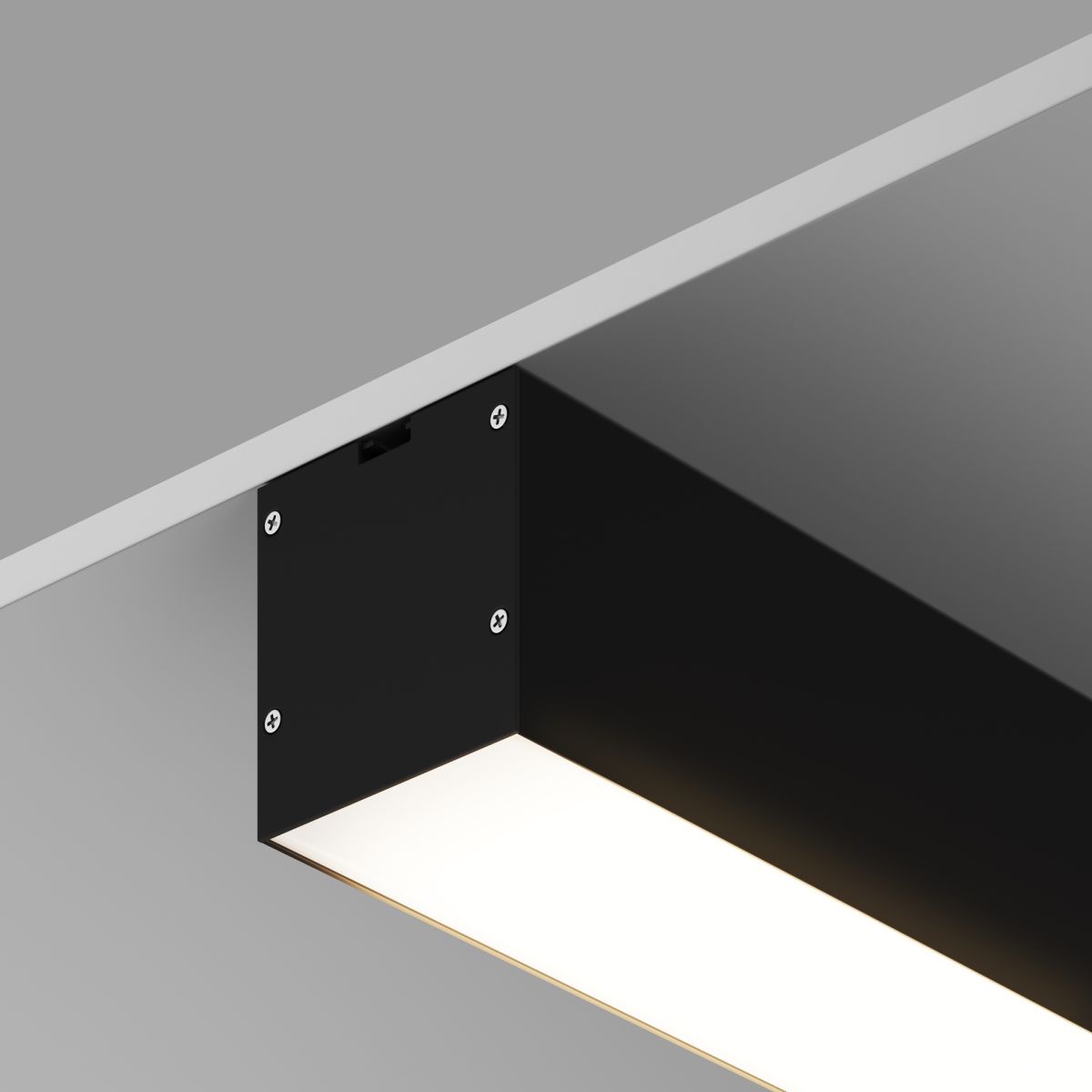 Алюминиевый профиль накладной-подвесной 50x50 Maytoni Led Strip ALM-5050T-B-2M 633008 в Санкт-Петербурге