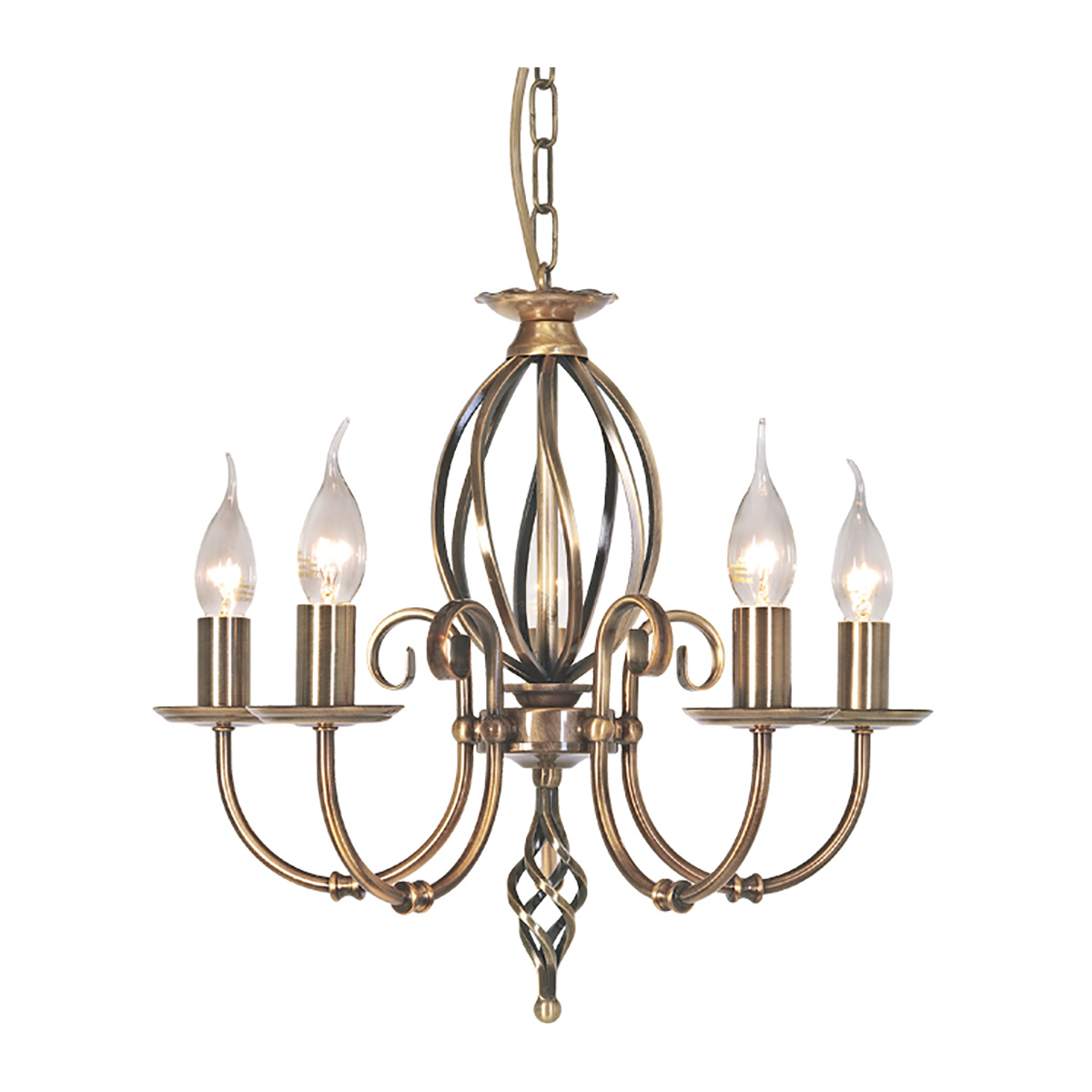 Подвесная люстра Elstead Lighting ART5-AGD-BRASS в #REGION_NAME_DECLINE_PP#