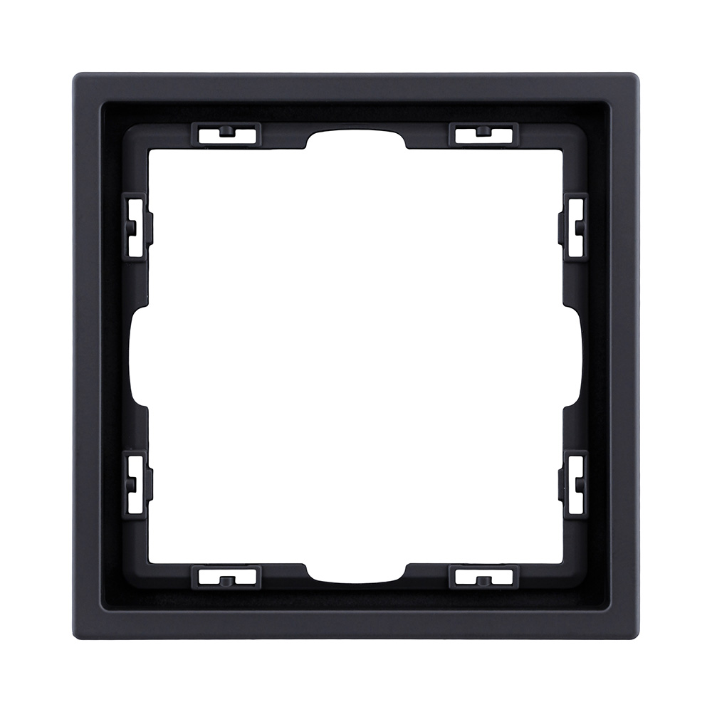 Рамка 1-постовая, черный матовый Kollinger Eclipse EC1BK в #REGION_NAME_DECLINE_PP#