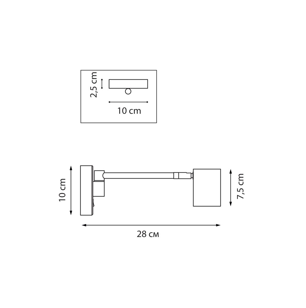 Бра Lightstar Loft 765677 в Санкт-Петербурге