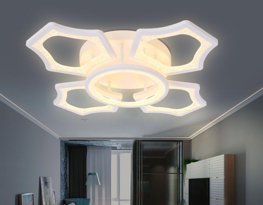 Потолочная светодиодная люстра Ambrella Light Original FA575 в Санкт-Петербурге