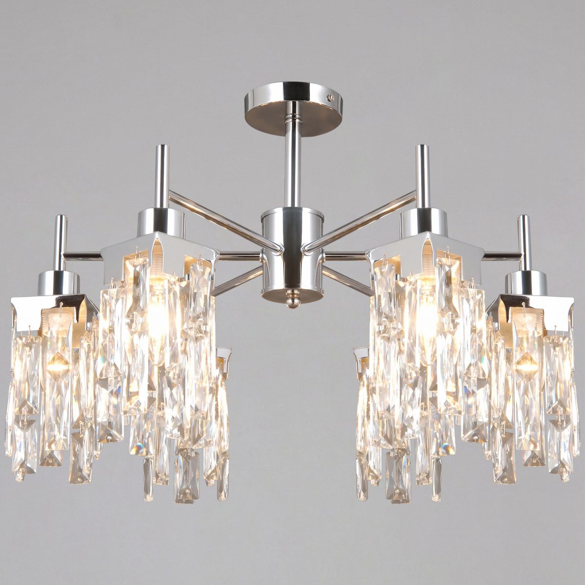 Люстра на штанге Illumico IL3601-6CSQ-26 CR DS в Санкт-Петербурге