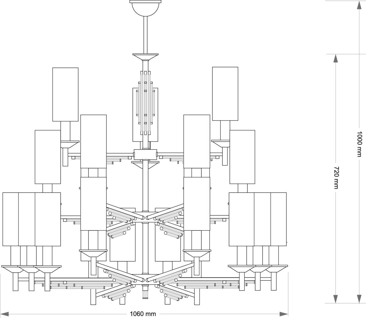 Подвесная люстра Kutek Felino FEL-ZW-21 (P/A) в #REGION_NAME_DECLINE_PP#