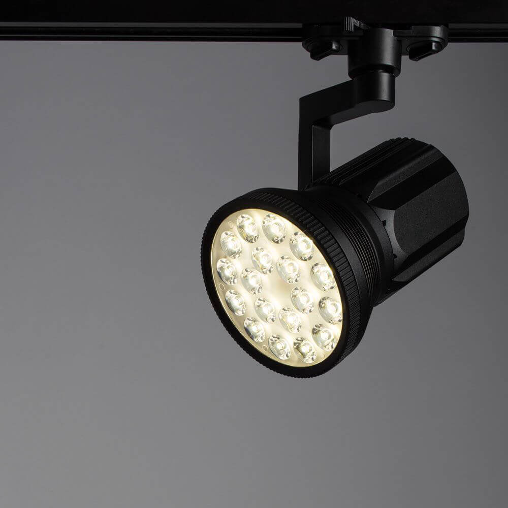 Трековый светильник Arte Lamp Track Lights A6118PL-1BK в Санкт-Петербурге