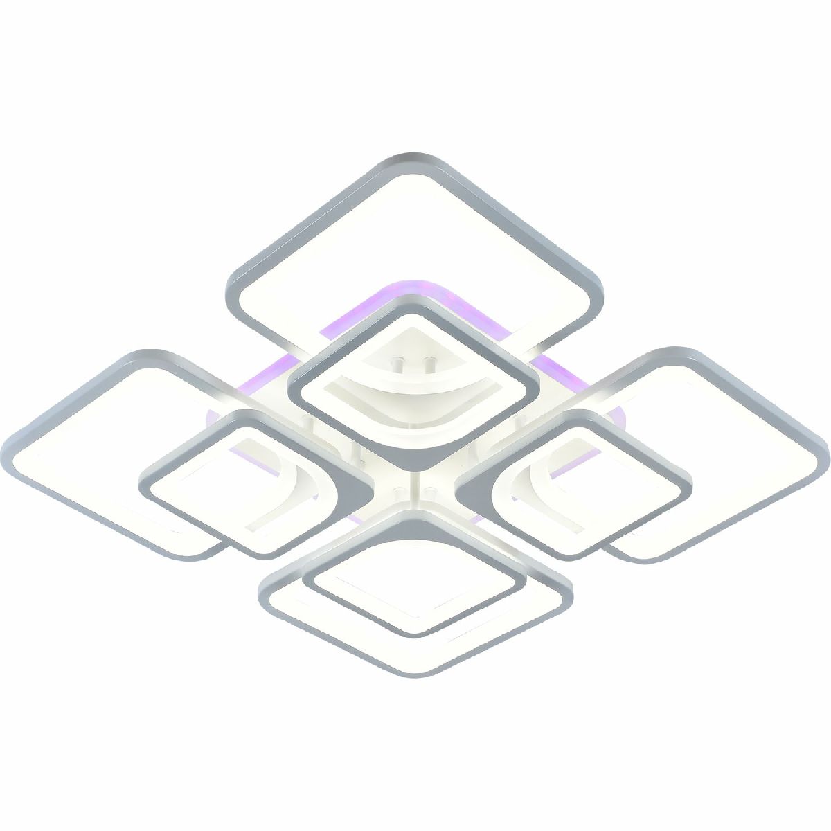 Потолочная люстра Reluce 11005-0.3-4+4RGB WH(RGB) в Санкт-Петербурге