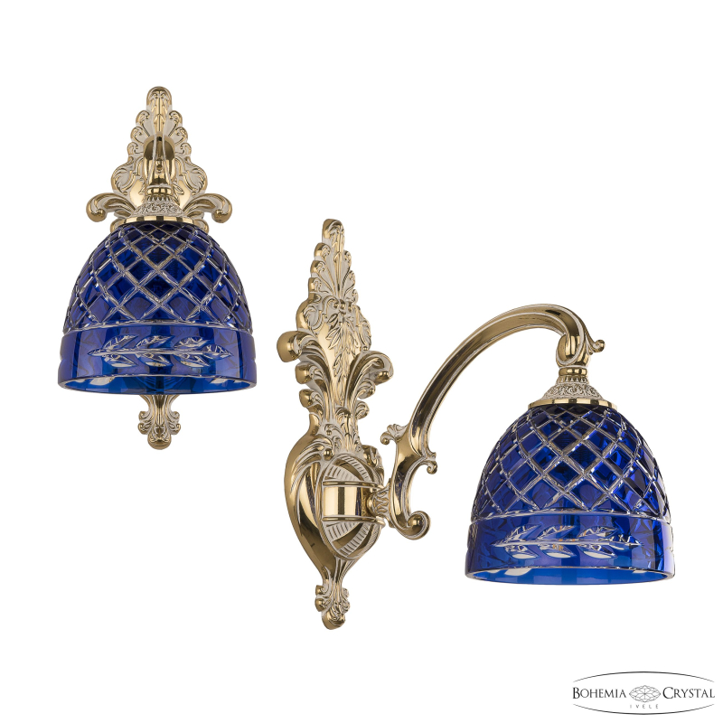 Бра Bohemia Ivele Crystal Verona 7209B14/1/175 GW P1 D Clear-Blue/H-1J в Санкт-Петербурге