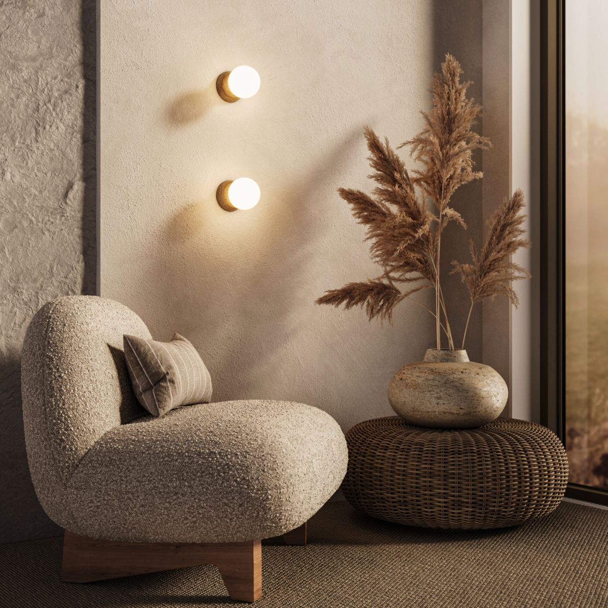 Настенный светильник Eurosvet Stone 303051 травертин a071589 в #REGION_NAME_DECLINE_PP#