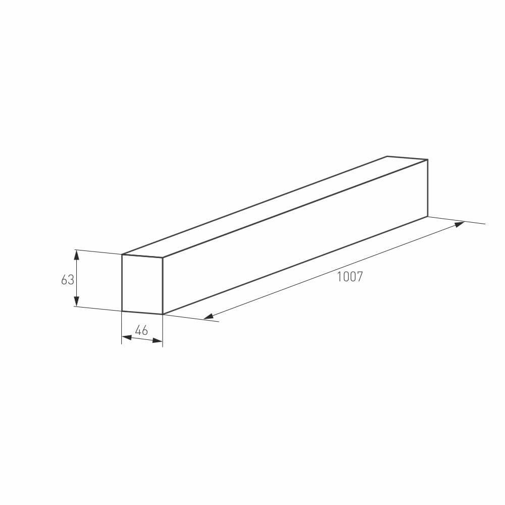 Шинопровод Arlight Mag-Track-4563-1000 026903(1) в Санкт-Петербурге