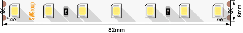 Светодиодная лента SWG SWG2P84-24-8.6-NW 005849 в Санкт-Петербурге