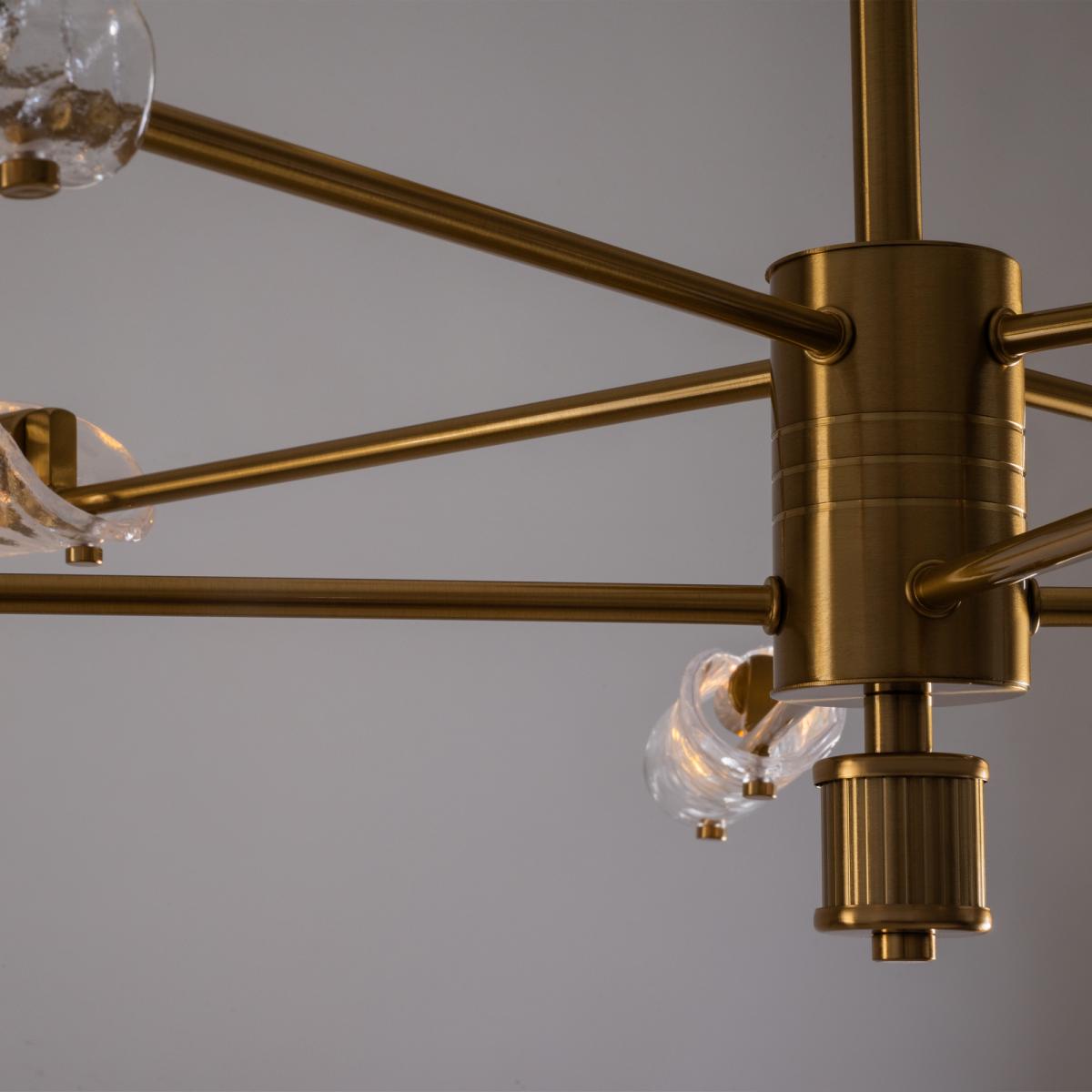 Люстра на штанге Freya Серия - 420 FR5420CL-08BS в #REGION_NAME_DECLINE_PP#