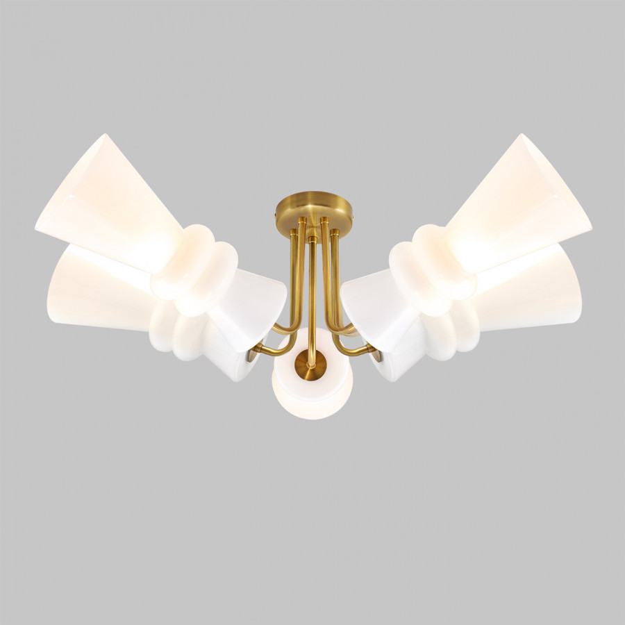 Потолочная люстра IMEX Bloom MD.9345-5-S-BR в #REGION_NAME_DECLINE_PP#