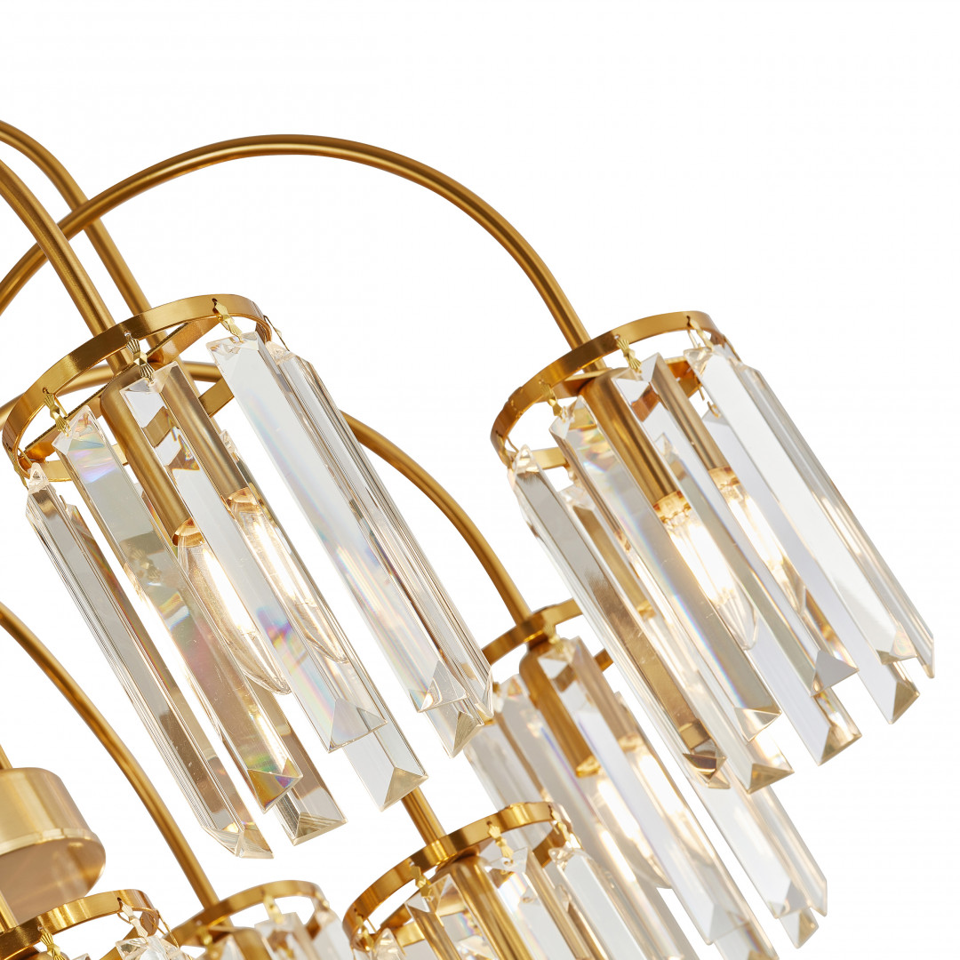 Люстра на штанге Arte Milano AM 2328B.D650.H550.E14.8 G в #REGION_NAME_DECLINE_PP#