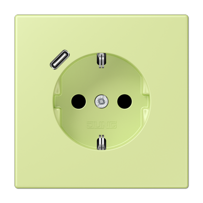 Розетка 2K+З USB Typ C Jung LC1520-18C222 в Санкт-Петербурге
