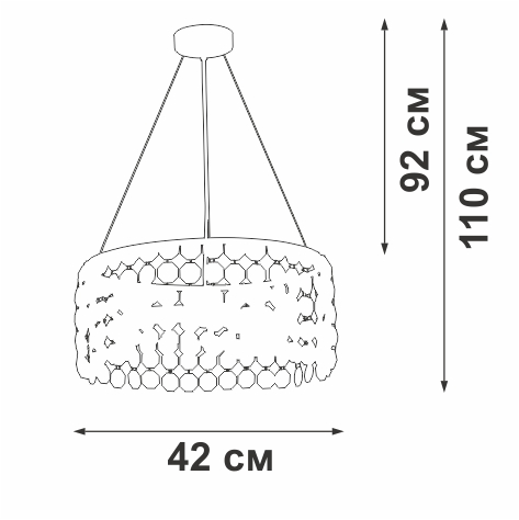 Подвесная люстра Vitaluce V5329-8/3S в Санкт-Петербурге