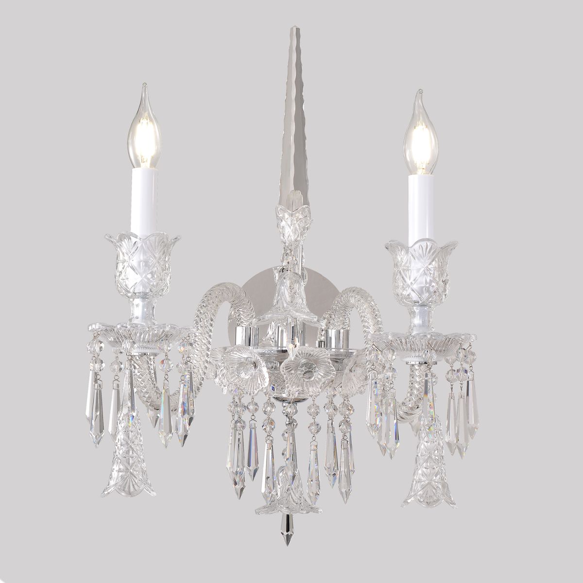Бра Crystal Lux VERSAILLES AP2 CHROME в Санкт-Петербурге