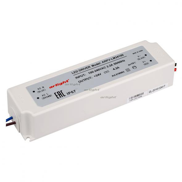Блок питания Arlight ARPV-LV24100-A (24V, 4.2A, 100W) 018983 в Санкт-Петербурге