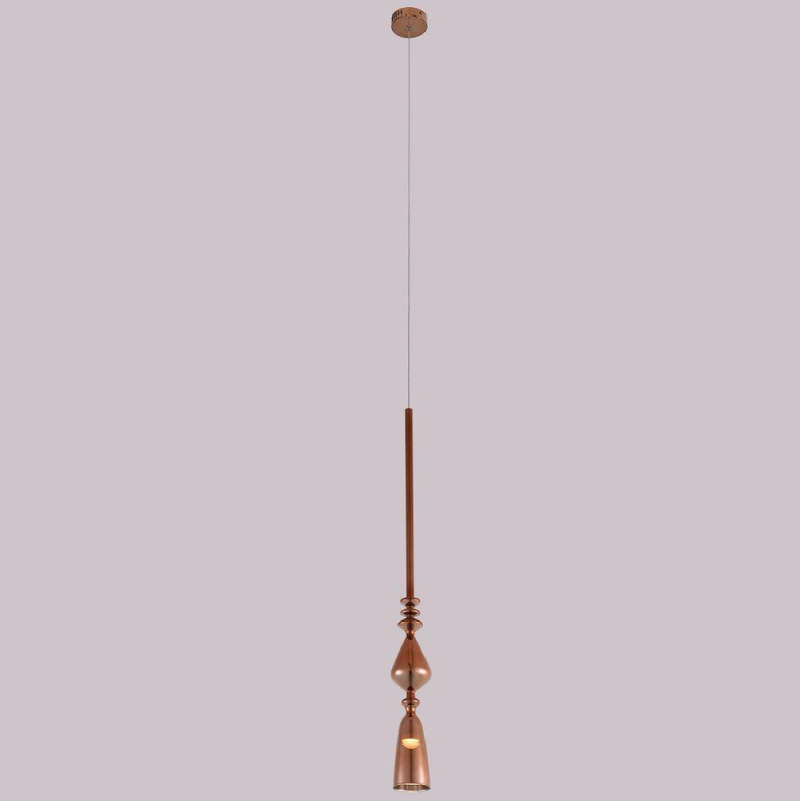 Подвесной светодиодный светильник Crystal Lux Lux SP1 B Copper в Санкт-Петербурге