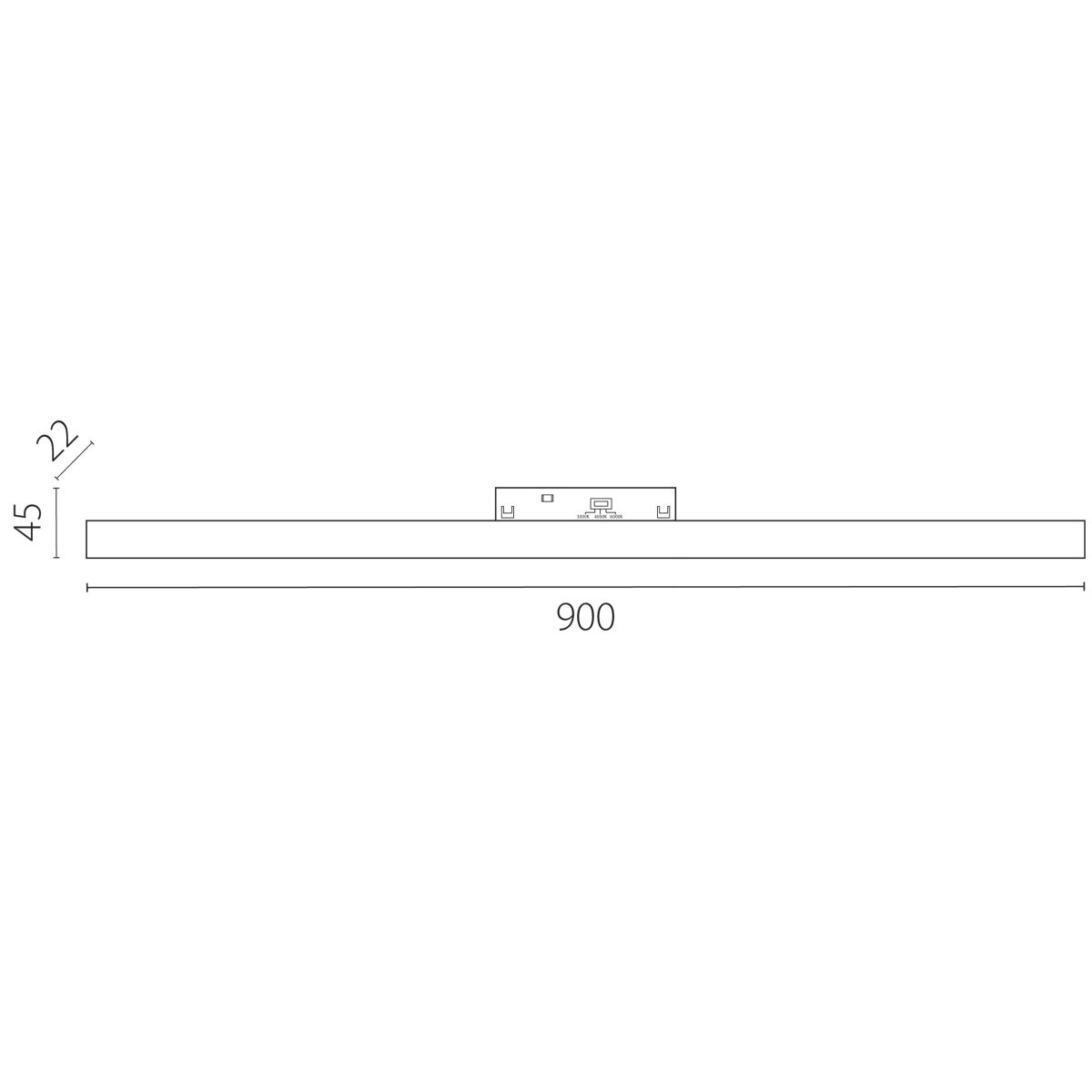 Трековый однофазный светильник заливающего света Lightstar Uno CCT 269906CCT в Санкт-Петербурге