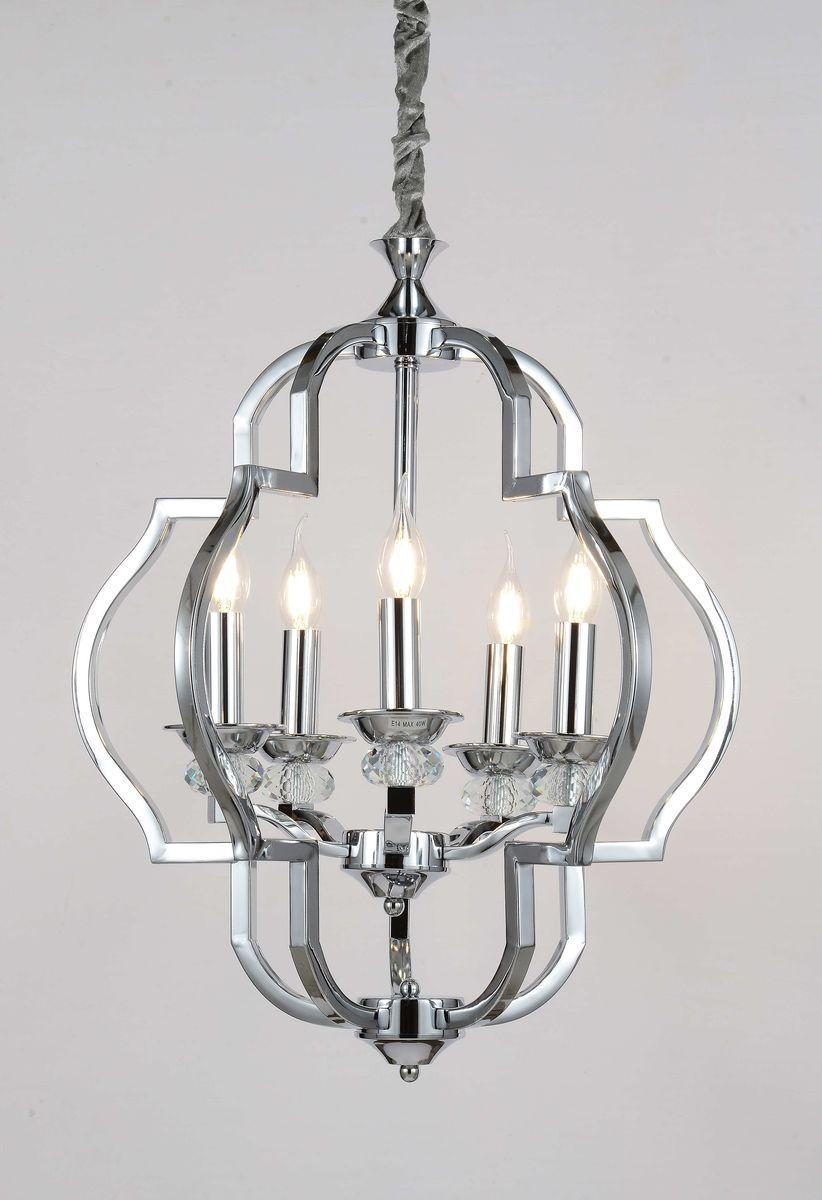 Подвесная люстра Lumina Deco Cesaro LDP 17078-5 CHR в #REGION_NAME_DECLINE_PP#