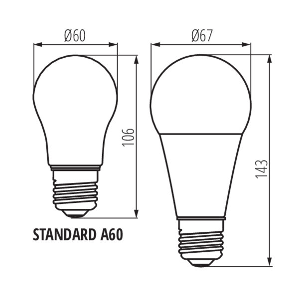 Лампа светодиодная Kanlux IQ-LED E27 19W 4000К 27316 в Санкт-Петербурге