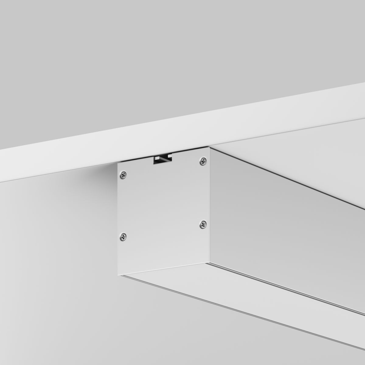 Комплект заглушек для профиля 50×50 2шт Maytoni Led Strip ALM-5050-S-EC 642046 в Санкт-Петербурге
