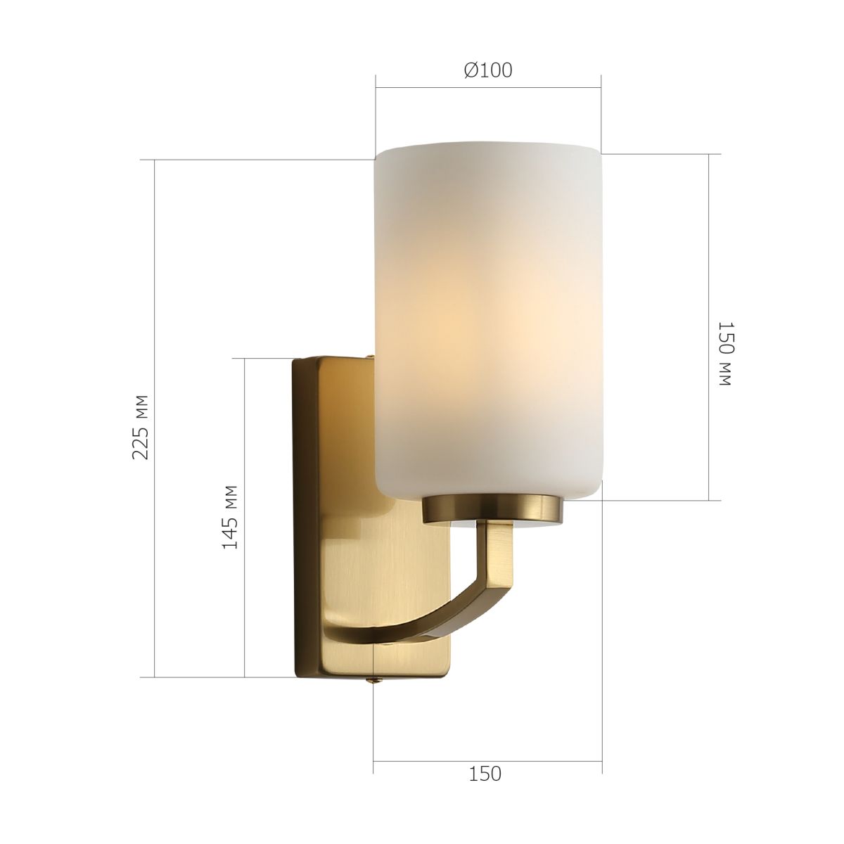 Бра ST Luce Опал SL1403.301.01 в #REGION_NAME_DECLINE_PP#