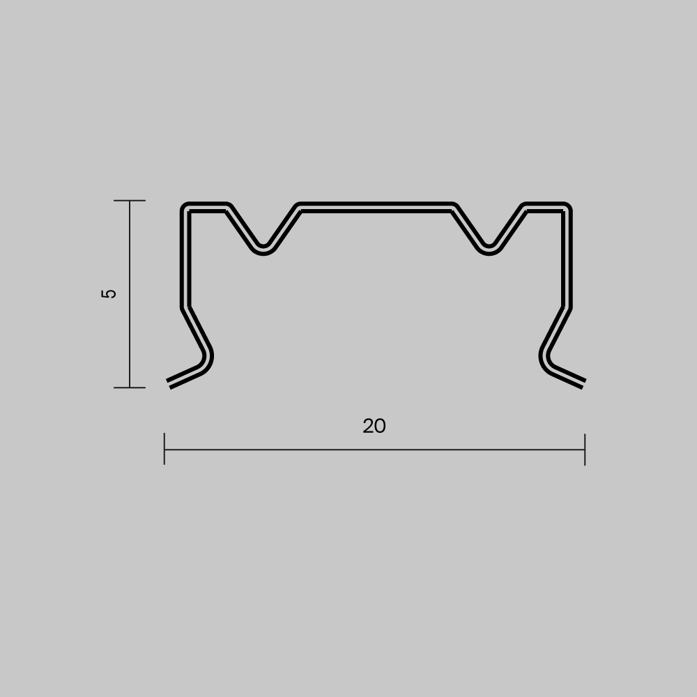 Комплект креплений для профиля 18×06 4шт Maytoni Led Strip ALM-1806-MT 642076 в Санкт-Петербурге