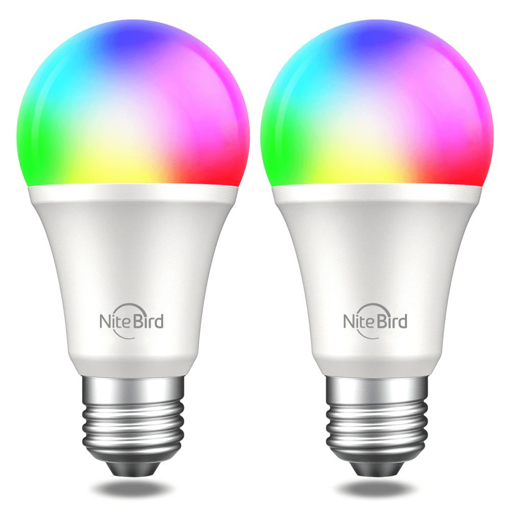 Комплект умных ламп (2 шт.) Nitebird Smart bulb E27 8W 2700K WB4-2 pcs/pack в Санкт-Петербурге