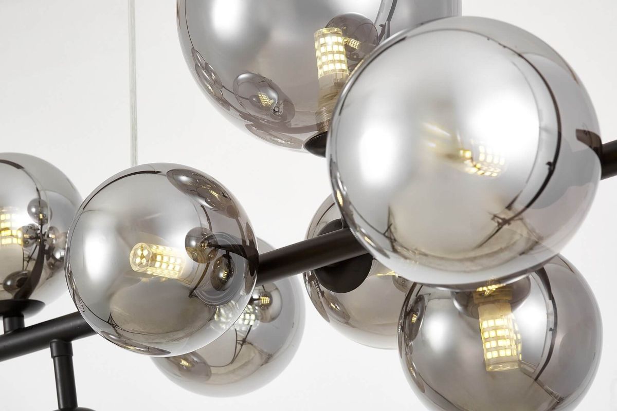 Подвесной светильник Lumina Deco LDP 7033-10 BK+GY в Санкт-Петербурге
